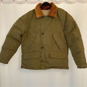 ❌SOLD❌Vintage L.L. Bean 80’s Beans Goose Down Mackinaw Coat -Large